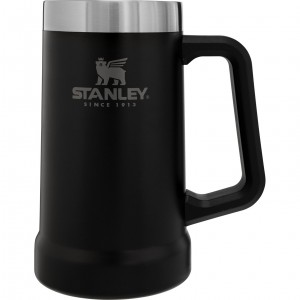 Stanley Adventure Big Grip Beer Stein | 24oz Mugs Matte Black | EF0145392