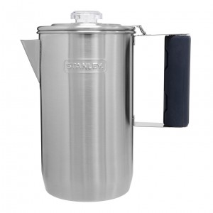 Stanley Adventure Cool Grip Camp Percolator | 1.1 qt Coffee Pot Stainless | CS3765429