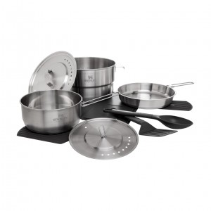 Stanley Adventure Even-Heat Camp Pro Camping Cook Set Stainless | IQ8324160