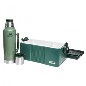 Stanley Adventure Heritage Lunch Cooler + Bottle Set Green | FW2789436