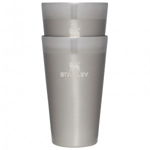 Stanley Adventure Stacking Stainless Steel Beer Pint | 2 Pack | 16oz Tumbler Stainless Steel | RJ0417236