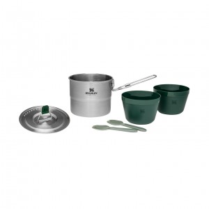 Stanley Adventure Stainless Steel Cook Set For Two | 1.1 QT Stainless Steel | LK0278394