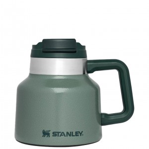 Stanley Adventure Tough-To-Tip Admiral's Mug | 20oz Hammertone Green | OI1638297