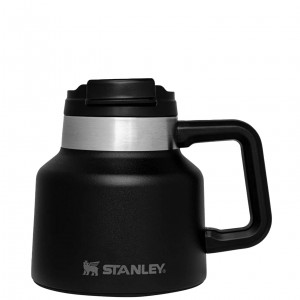 Stanley Adventure Tough-To-Tip Admiral's Mug | 20oz Matte Black | DT9840561