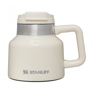 Stanley Adventure Tough-To-Tip Admiral's Mug | 20oz Cream Gloss | YR7349168