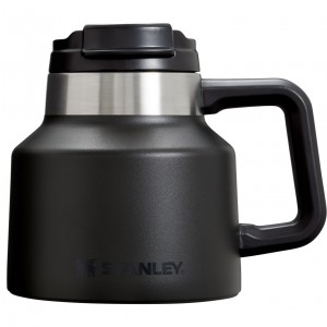 Stanley Adventure Tough-To-Tip Admiral's Mug | 20oz Black 2.0 | AT4725386