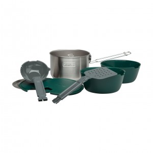 Stanley All-In-One Two Bowl Cook Set | Stainless Steel Camp Cookware Stainless | GR0276183