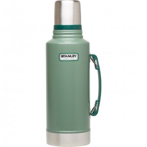 Stanley Classic Insulated Vacuum Bottle | 2 QT Hammertone Green | YZ3610974