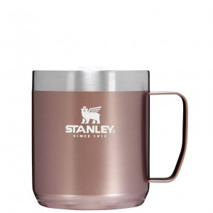 Stanley Classic Legendary Camp Mug | 12 OZ | Travel Tumbler Rose Quartz Glow | QO3078514