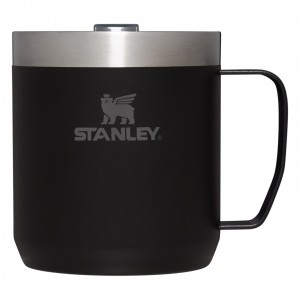 Stanley Classic Legendary Camp Mug | 12 OZ | Travel Tumbler Matte Black | PQ9371608