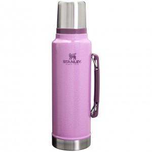 Stanley Classic Legendary Vacuum Insulated Bottle | 1.5 QT Hammertone Lilac | HM2795143