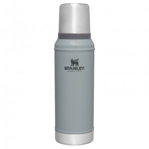 Stanley Classic Legendary Vacuum Insulated Bottle | 1.0 QT Hammertone Silver | AT0782953