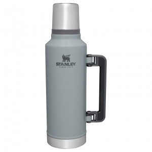 Stanley Classic Legendary Vacuum Insulated Bottle | 2 QT Hammertone Silver | HT2715406