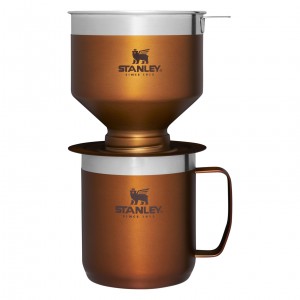 Stanley Classic Perfect-Brew Pour Over Set | Camp Coffee Maker Maple | JG2168403