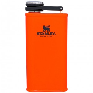 Stanley Classic Sportsman Hip Flask | 8 oz Blaze Orange | UW3241068