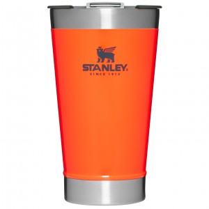 Stanley Classic Stay Chill Insulated Beer Pint | 16oz Tumbler Blaze Orange | KR4870632