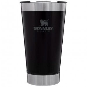 Stanley Classic Stay Chill Insulated Beer Pint | 16oz Tumbler Matte Black | YU1963047