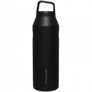 Stanley IceFlow™ Bottle with Cap and Carry+ Lid | 50 OZ Black | RC8951073