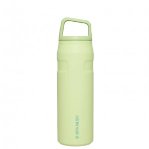 Stanley IceFlow™ Bottle with Cap and Carry+ Lid | 24 OZ Citron | EP5813602