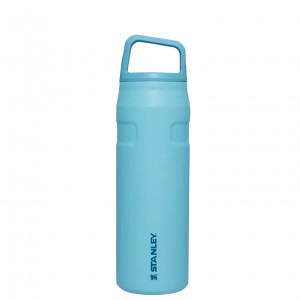 Stanley IceFlow™ Bottle with Cap and Carry+ Lid | 24 OZ Pool | TS8341259