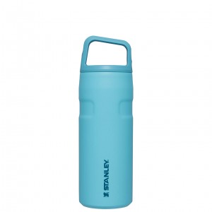 Stanley IceFlow™ Bottle with Cap and Carry+ Lid | 16 OZ Pool | BX7431089