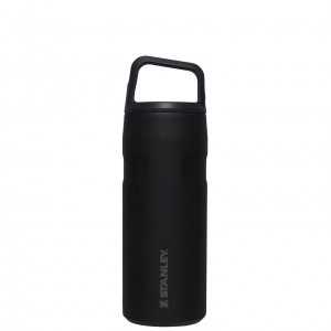 Stanley IceFlow™ Bottle with Cap and Carry+ Lid | 16 OZ Black | XY4078165