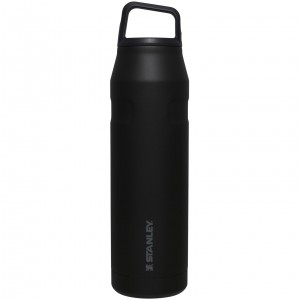 Stanley IceFlow™ Bottle with Cap and Carry+ Lid | 36 OZ Black | SI4915238