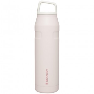 Stanley IceFlow™ Bottle with Cap and Carry+ Lid | 36 OZ Rose Quartz Glimmer | XD4176508