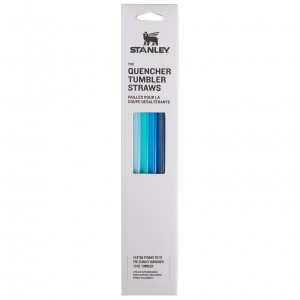 Stanley Replacement Straw 4 Pack | 30 oz Quencher Tumbler Blue | CM9251364