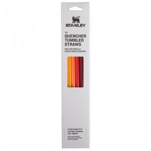 Stanley Replacement Straw 4 Pack | 40 OZ Quencher Tumbler Red/Orange Multi Pack | JL6137908