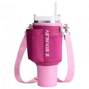 Stanley The All Day 40 OZ Quencher Carry-All Fuchsia | RZ8431065