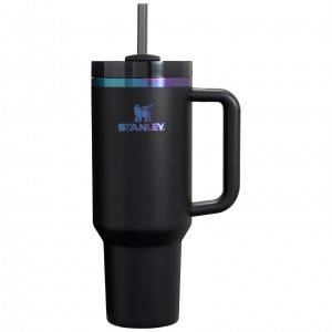 Stanley The Black Chroma Quencher H2.0 FlowState™ Tumbler | 40 OZ - Stanley Cr Black Chroma | JT5203146