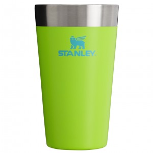 Stanley The Heat Wave Stay Chill Stacking Pint Glass | 16 OZ Bright Lime | JC3426105