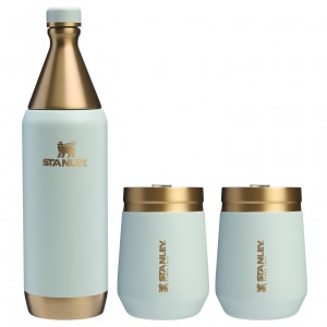 Stanley The Holiday All Day Wine Set | 34 OZ & 10 OZ Gilded Celadon | MU8359671