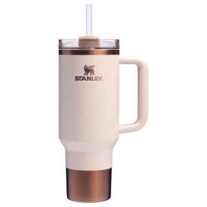 Stanley The Holiday Quencher H2.0 FlowState™ Tumbler | 40 OZ Gilded Sugar | UI8513067