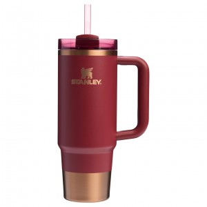 Stanley The Holiday Quencher H2.O FlowState™ Tumbler | 30 OZ Gilded Pomegranate | HM0579483