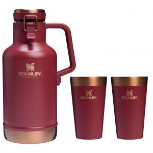 Stanley The Holiday Stay-Chill Growler Set | 64 OZ & 16 OZ Gilded Pomegranate | NI2187054