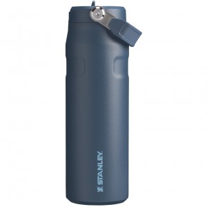 Stanley The IceFlow™ Bottle with Flip Straw Lid | 24 OZ Navy | MW6581279