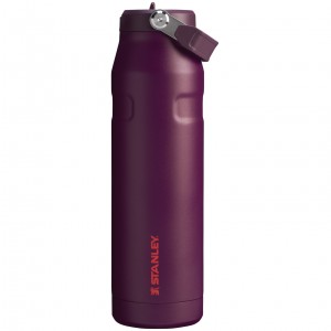 Stanley The IceFlow™ Bottle with Flip Straw Lid | 36 oz - Stanley Create Plum | CJ0495368