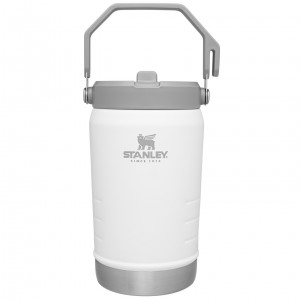 Stanley The IceFlow Flip Straw Jug | 40 OZ | Insulated Water Jug Polar | QX7521036