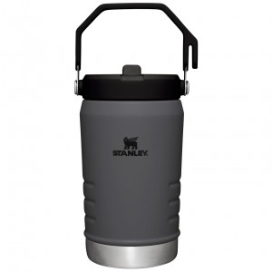 Stanley The IceFlow Flip Straw Jug | 40 OZ | Insulated Water Jug Charcoal | PV2651794