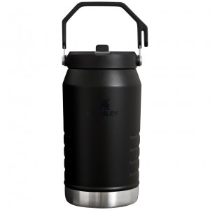 Stanley The IceFlow Flip Straw Jug | 64 OZ | Insulated Water Jug Black 2.0 | WV6502349