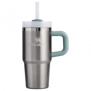 Stanley The Quencher H2.O FlowState™ Tumbler with Handle & Straw | 14 OZ Stainless Steel Shale | XV4029735