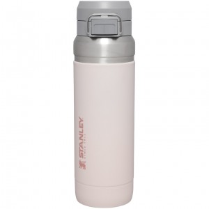 Stanley The Quick Flip Go Water Bottle | 36 OZ Rose Quartz | GJ7403258