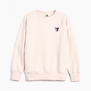 Stanley The Stanley Quencher Love Crew Sweatshirt Rose Quartz | FV3609275