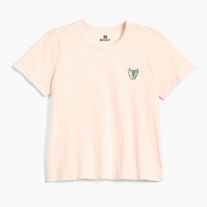 Stanley The Stanley Quencher Love Women’s Boxy Tee Rose Quartz | CL1984357