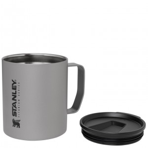 Stanley Titanium Camp Mug | 12 OZ | Insulated Travel Tumbler Sandblasted | HE9754628