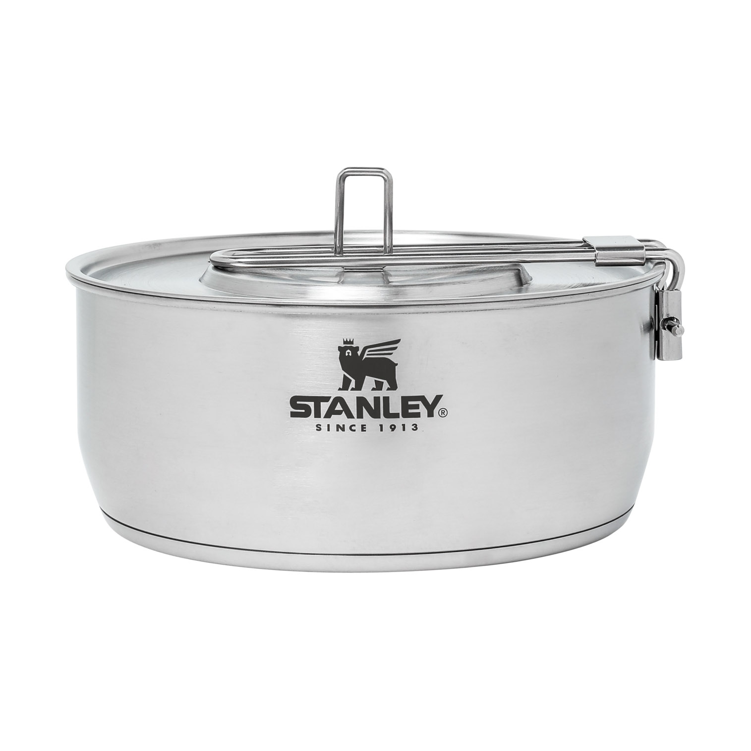 Stanley Adventure Even-Heat Pot Set | 1.9 QT Camping Cook Set Stainless | PU6357028