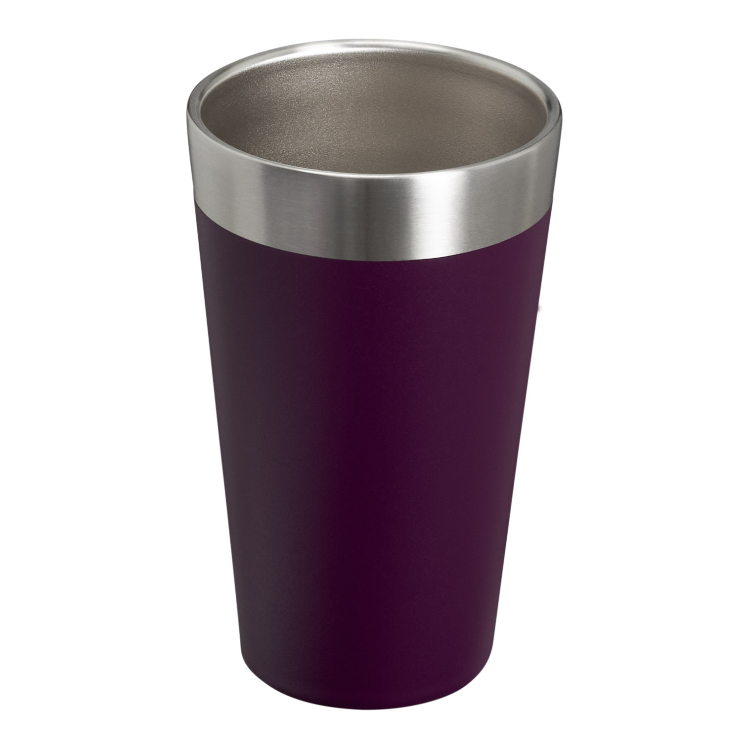 Stanley Adventure Stacking Stainless Steel Beer Pint | 16oz Tumbler Plum | AR3650178