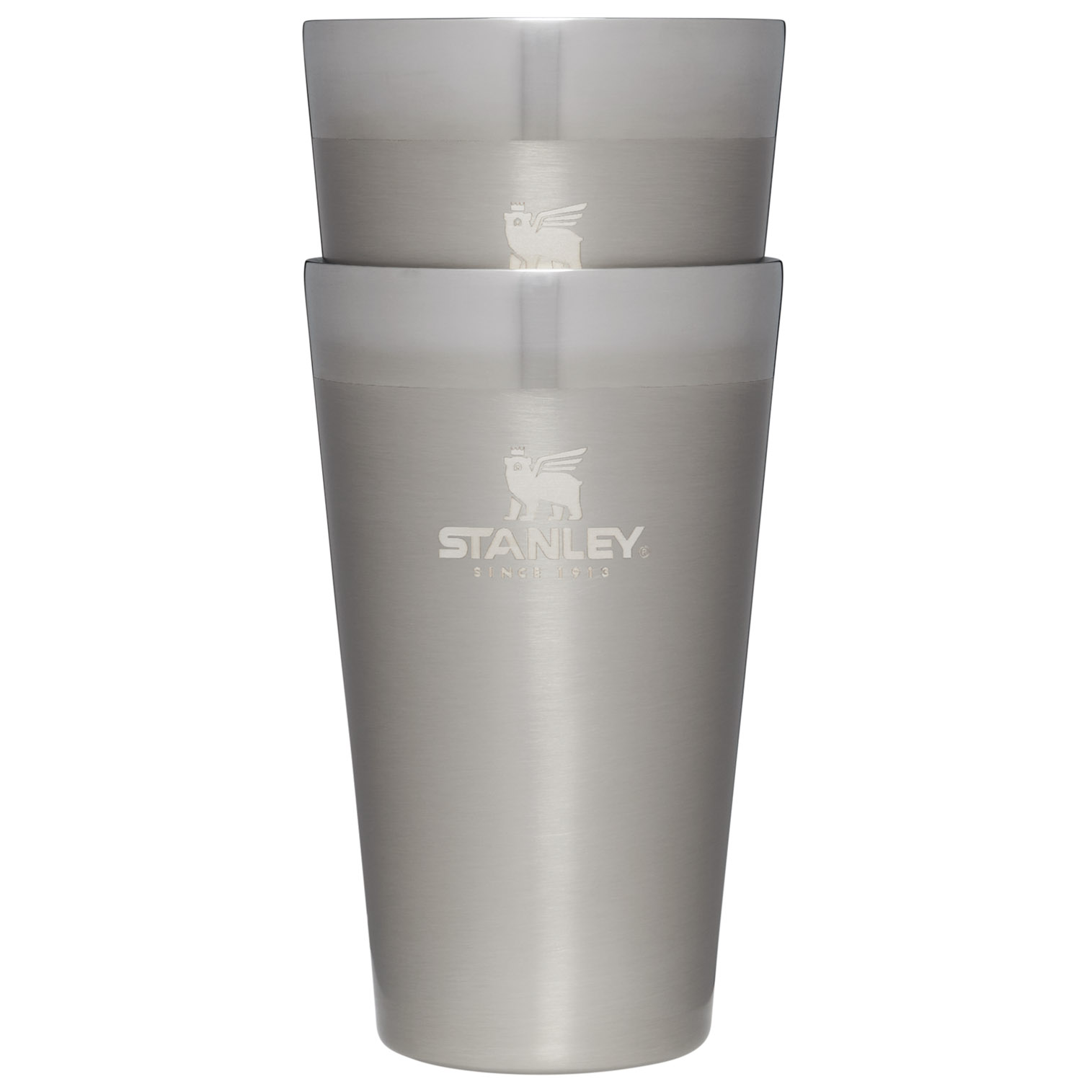 Stanley Adventure Stacking Stainless Steel Beer Pint | 2 Pack | 16oz Tumbler Stainless Steel | RJ0417236